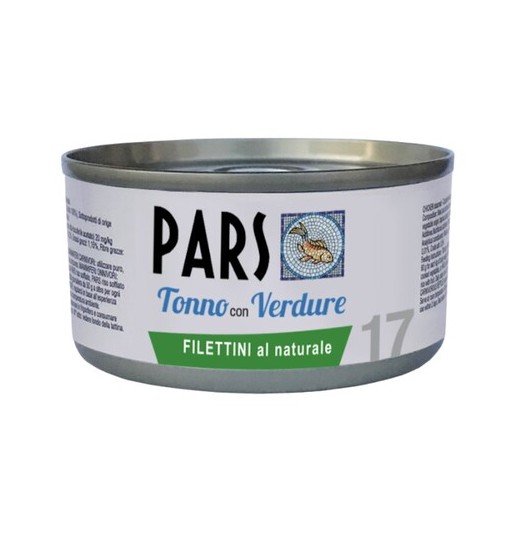 Pars scatoletta Filettini Tonno e Verdure 85 gr
