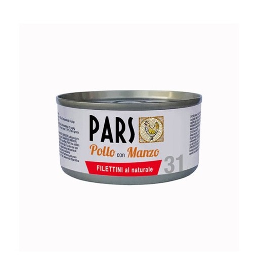 Pars scatoletta Filettini Pollo con Manzo 85 gr