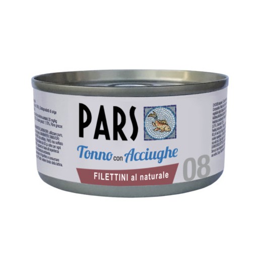 Pars scatoletta Filettini Tonno con Acciughe 85 gr