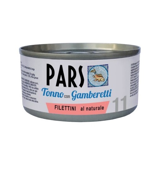 Pars scatoletta Filettini Tonno con Gamberetti 85 gr