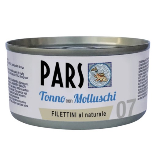 Pars scatoletta Filettini Tonno con Molluschi 85 gr