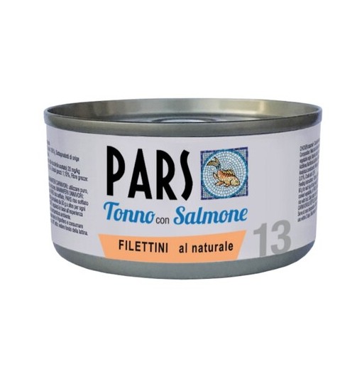 Pars scatoletta Filettini Tonno con Salmone 85 gr