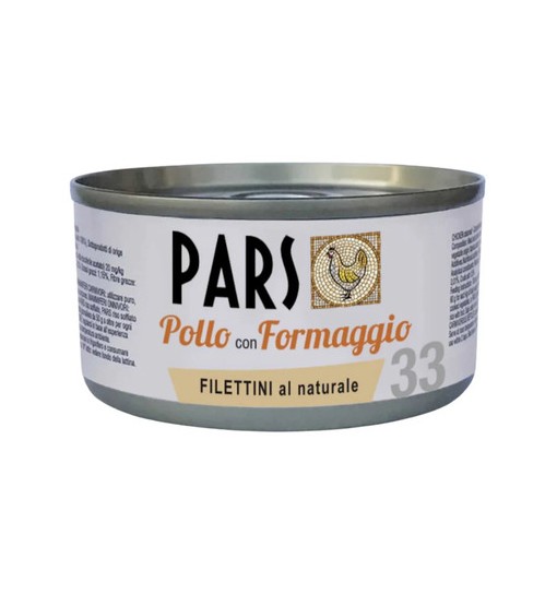 Pars scatoletta Filettini Pollo con Formaggio 85 gr
