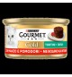Scatolette Gourmet Gold tortini Manzo e Pomodori 85gr