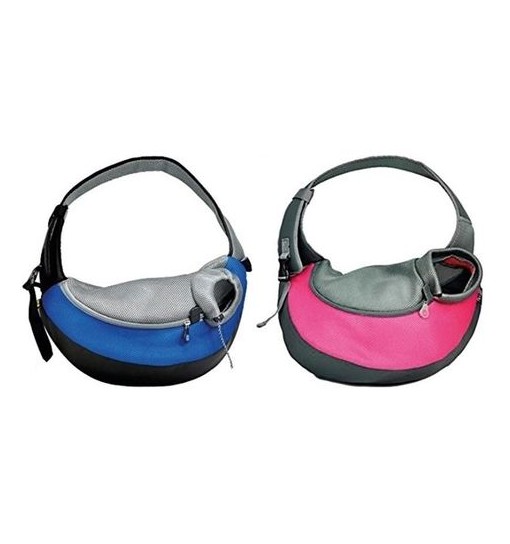 Marsupio borsa frontale per cani di piccola taglia mis S colore verde Trixie