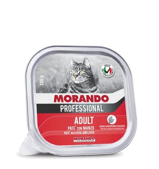 Morando Professional adult Patè Manzo 100gr