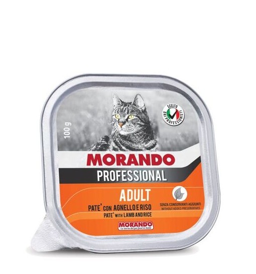Morando Professional adult Patè Agnello e Riso 100gr