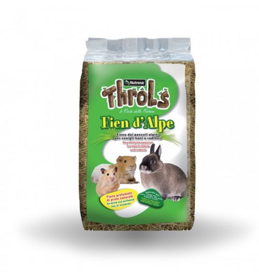 Fieno Throls 1 kg per conigli nani cavie