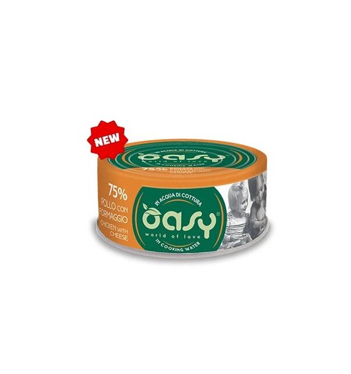 Oasy more love Pollo con Formaggio 70gr