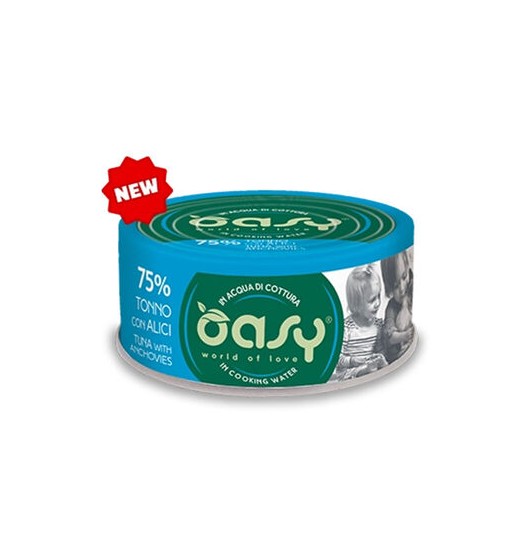 Oasy more love Tonno con Alici 70gr