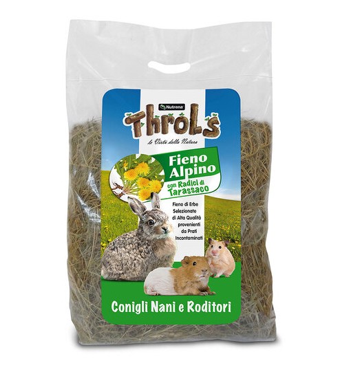 Throls Fieno alpino con radici di tarassaco 500 gr