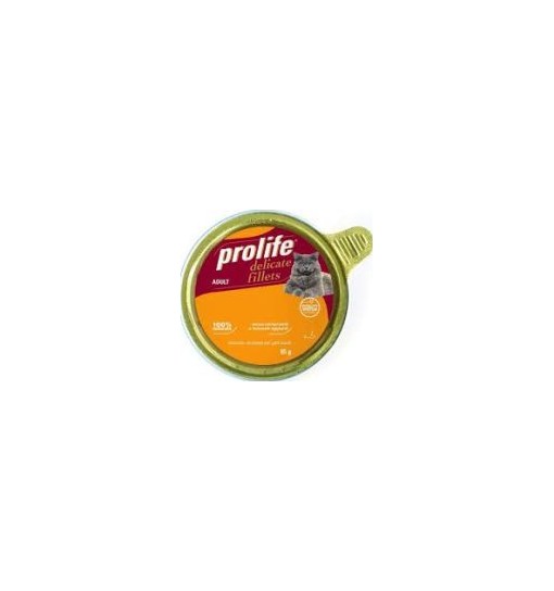 Filetti di pollo Prolife gatto adult vaschetta da 85gr