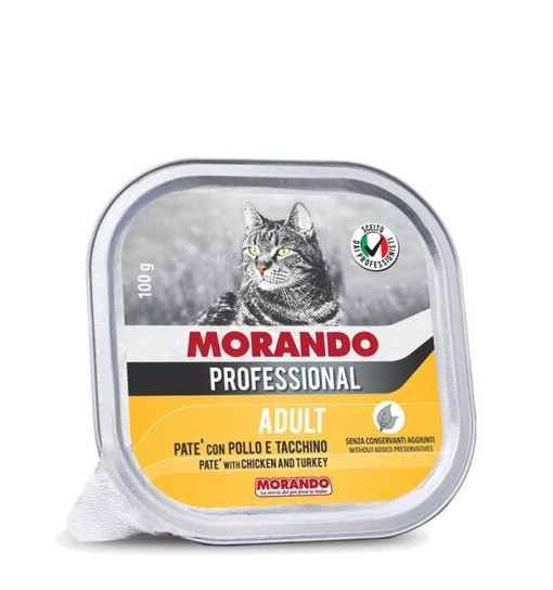 Morando Professional adult Patè Pollo e Tacchino 100gr