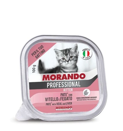 Morando Professional Kitten Patè Vitello e Fegato 100gr