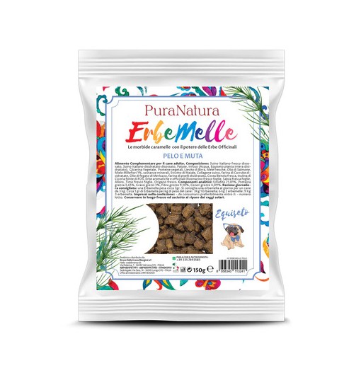 Pura Natura Erbemelle Pelo e muta 150 gr