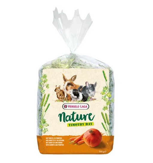 Fieno Nature Timothy Carota e Zucca 500gr Versale