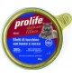 Filetti di tacchino con tonno e zucca Prolife gatto adult vaschetta da 85gr