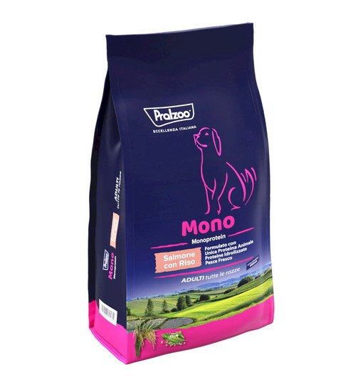 Pralzoo Cane Mono Adult Mini & Junior Salmone e Riso 2 kg
