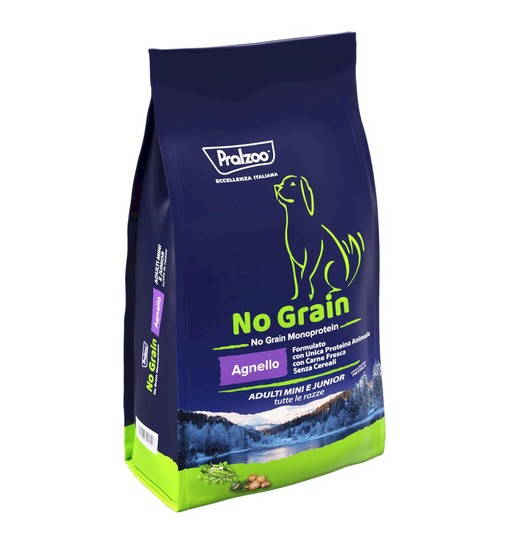 Pralzoo Cane No Grain Adult Mini & Junior Agnello 2 kg