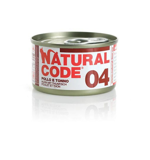 Natural Code 04 scatoletta 85gr Pollo e Tonno