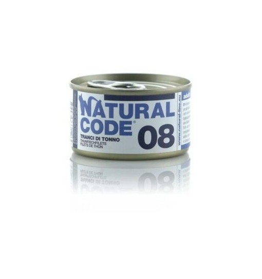 Natural Code 08 scatoletta 85gr Tranci di Tonno