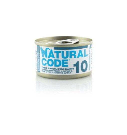 Natural Code 10 scatoletta 85gr Tonno e Piccoli Pesci Bianchi