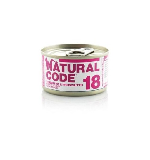 Natural Code 18 scatoletta 85gr Tonnetto e Prosciutto
