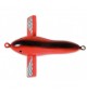 Aeroplanino Teaser in legno colore rosso cm 10
