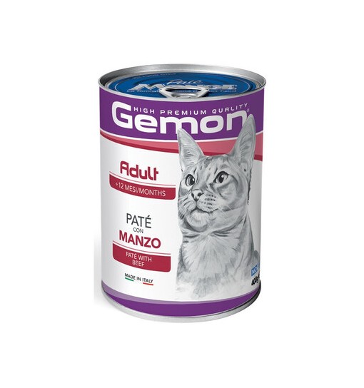 Gemon Gatto Adult Patè Manzo 400gr