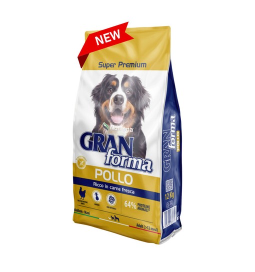 GRAN FORMA Cane Pollo Adult Medium/Maxi 12 kg