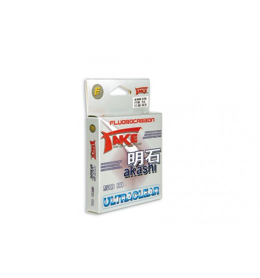Filo Akashi Fluorocarbon 0,25 ultraclear Fishing ferrari 50 mt