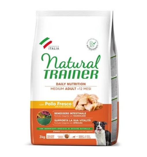 Natural Trainer Pollo medium adult 3 kg