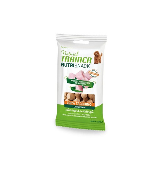Natural trainer NutriSnack Tacchino Puppy & Adult 20gr
