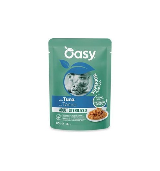 OASY BOCCONCINI Sterilizzato Tonno 85gr