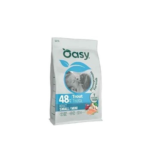OasyDry Cane Monoproteico - Adult Small/Mini Trota 800 gr