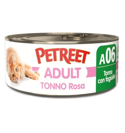 Petreet scatoletta Tonno Rosa con Fagiolini 70 gr