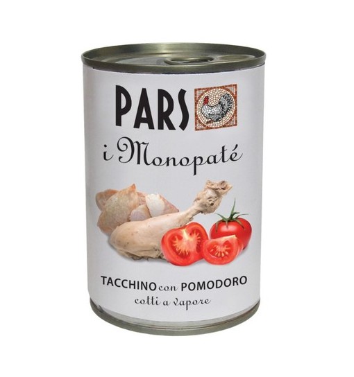 Pars Monopatè Tacchino con Pomodoro 395 gr
