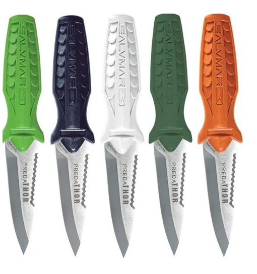 Coltello Pugnale per subacquea salvimar predathor cm 16 colori assortiti