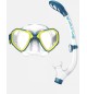 Maschera compo Morpheus mid Petrol Salvimar per ragazzo