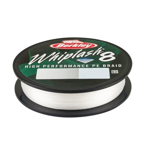Trecciato Berkley Whiplash Braid x 8 capi 300 mt 0,10 mm bianco