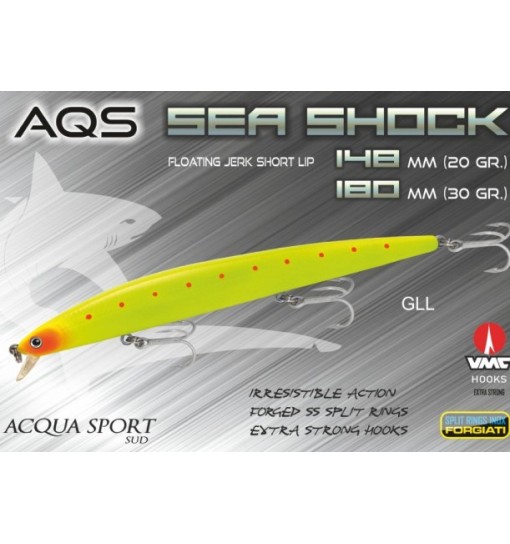 Artificiale SEA SHOCK float cm 18 gr30