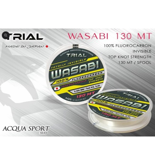 Fluorocarbon Trial Wasabi mm 0,35 mt 130 AQS