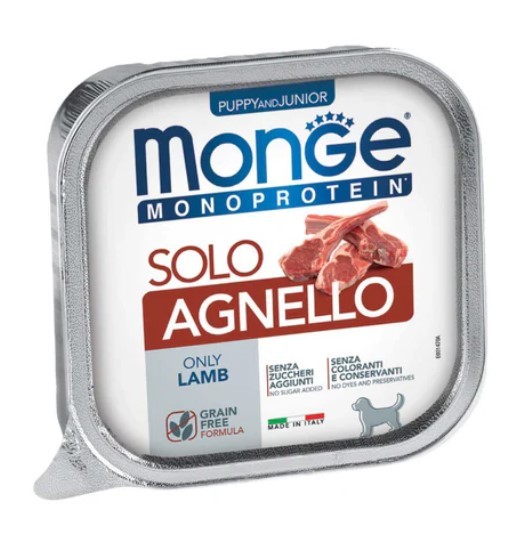 Monge Dog Monoproteico Solo Agnello Puppy 150 gr