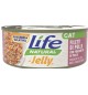 Life Gatto Jelly Pollo con prosciutto 70 gr