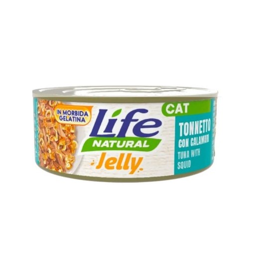 Life Gatto Jelly Tonnetto con calamari 70 gr