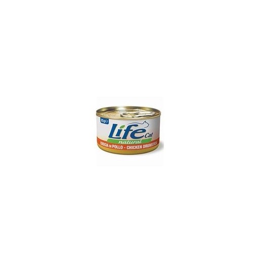 Life Gatto naturale coscia di pollo 85 gr