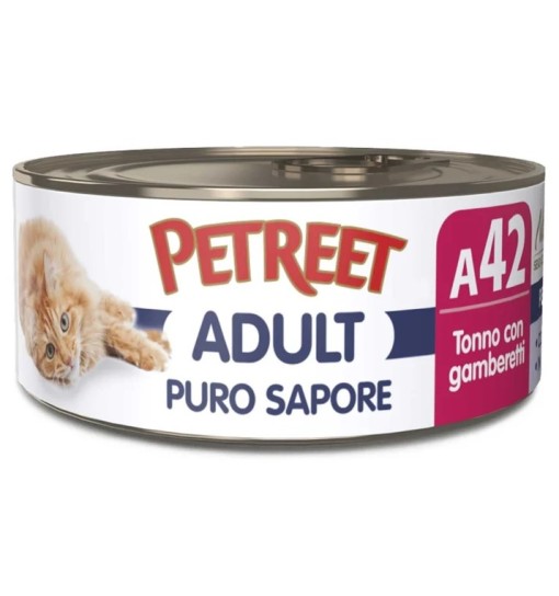 Petreet scatoletta Puro Sapore Tonno con Gamberetti 70 gr