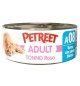 Petreet scatoletta Tonno Rosa con Pesce Bianco 70 gr