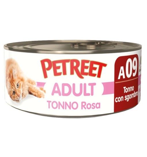 Petreet scatoletta Tonno Rosa con Sgombro 70 gr