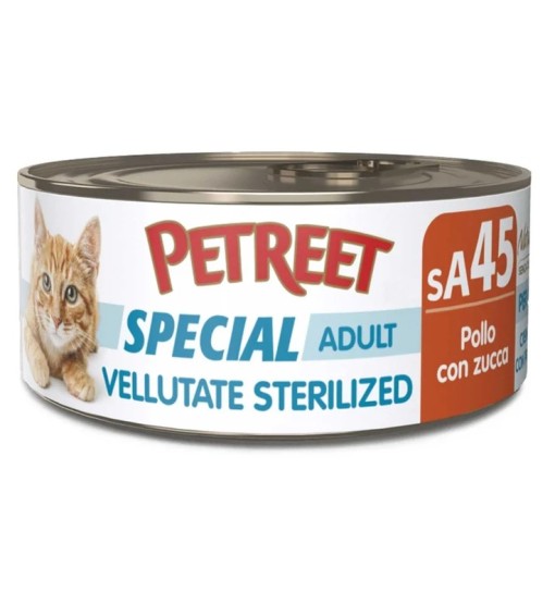 Petreet scatoletta Vellutate Ster. Pollo e Zucca 70 gr